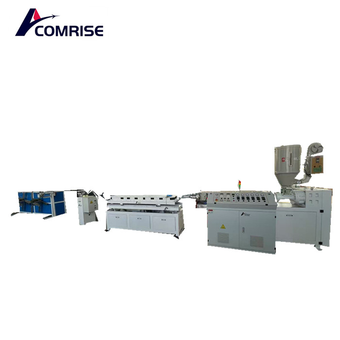Manufactura de la máquina de tuberías corrugadas de pared única de alta velocidad completada
