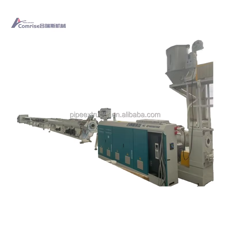Máquina de extrusión de tubería HDPE