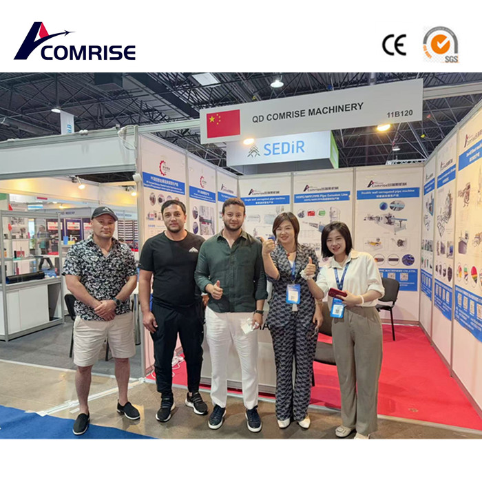 La maquinaria de comeros ha concluido con éxito su exposición mundial de plástico de Asia Central en Kazajstán